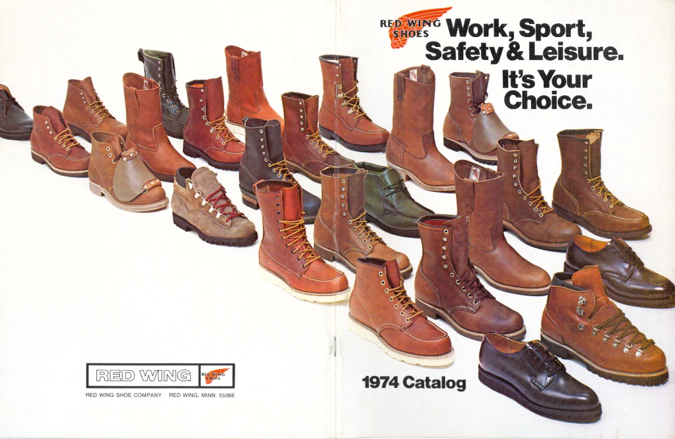 RED WING HERITAGE SAME OLD COLLECTION